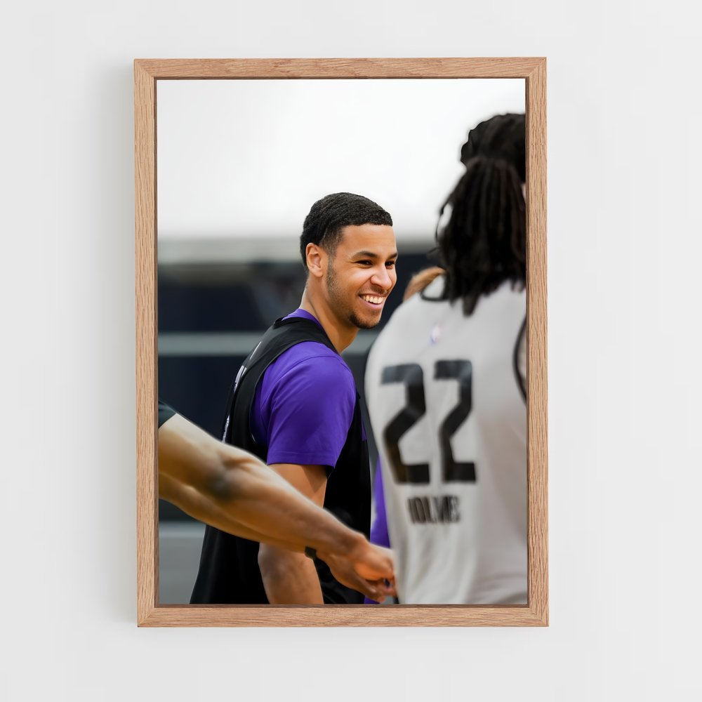 Poster Keegan murray bienveillante – affiche Basketball (vue 4)